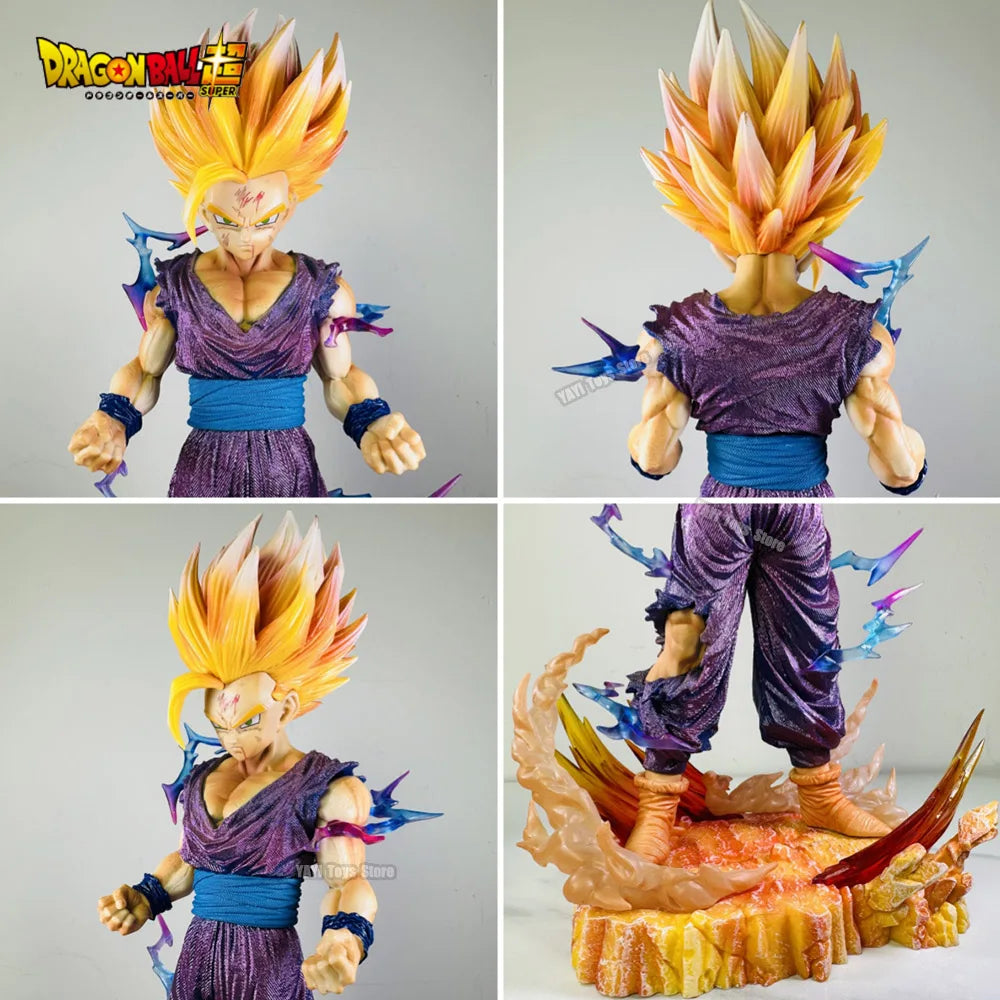 Son Gohan's Epic Cell Games Battle Statue