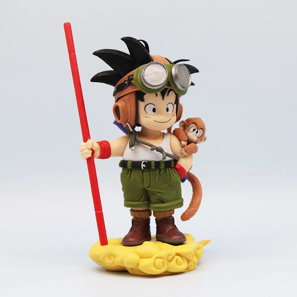 Figura del dúo legendario Goku y Monkey Kid