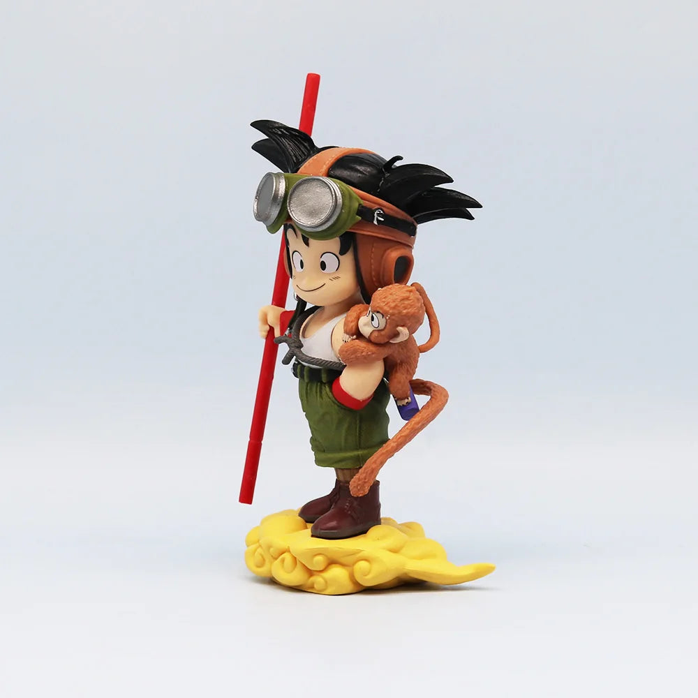 Figura del dúo legendario Goku y Monkey Kid