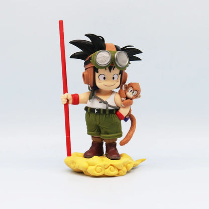 Figura del dúo legendario Goku y Monkey Kid