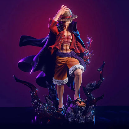 Pirate King's Resolve: New One Piece Luffy Anime Figure