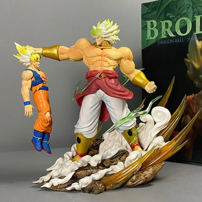 Estatua de Dragon Ball Showdown: la ira de Broly contra el poder de Goku