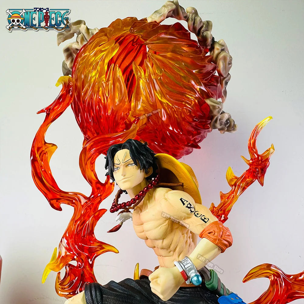 Ace of Flames: One Piece Anime Figure