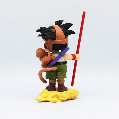 Figura del dúo legendario Goku y Monkey Kid